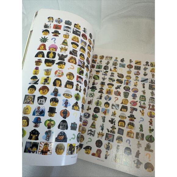 Lego Mini Figures Ultimate Stickers Collection 1000 Reusable Series 1-7 Like New - Picture 7 of 9